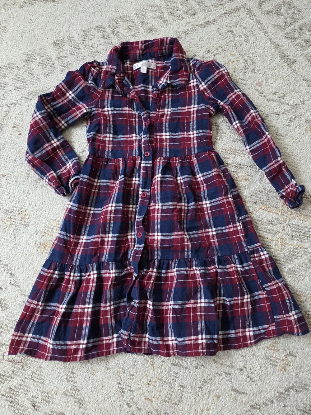 Girls Long Sleeve Dresses/shirts Set Of 8